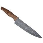 SATOSHI Алмаз Нож кухонный шеф 20см. нерж.сталь с антиналипающим покрытием